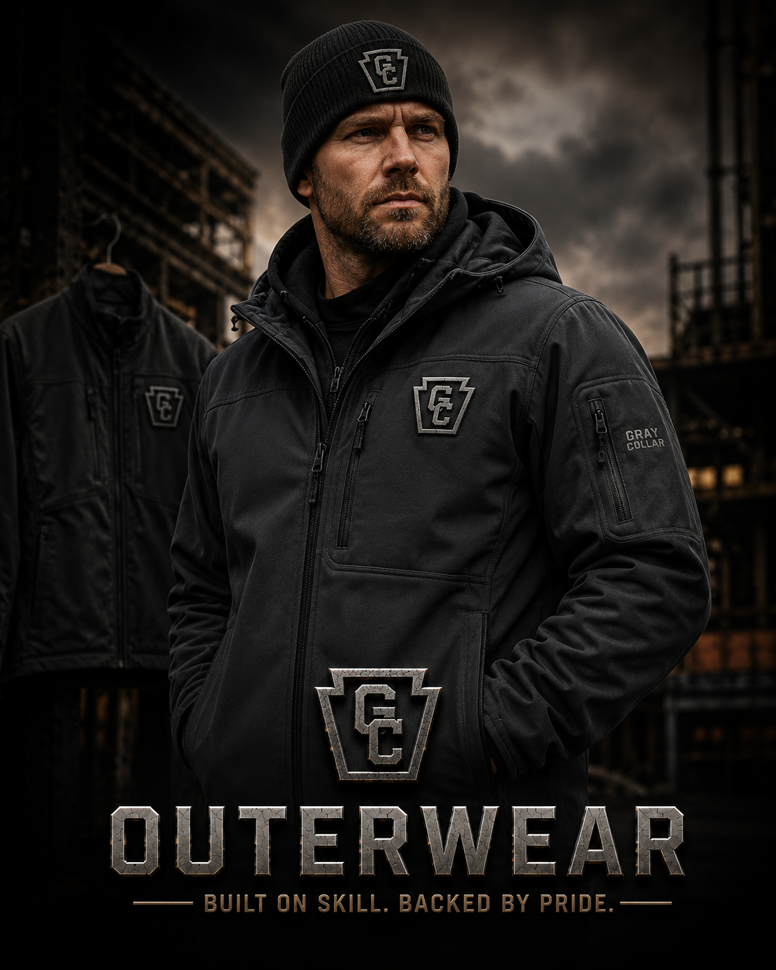 Gray Collar outerwear category